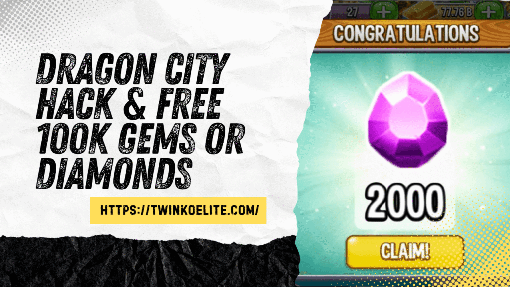 Dragon City Hack & Free 100K Gems or Diamonds